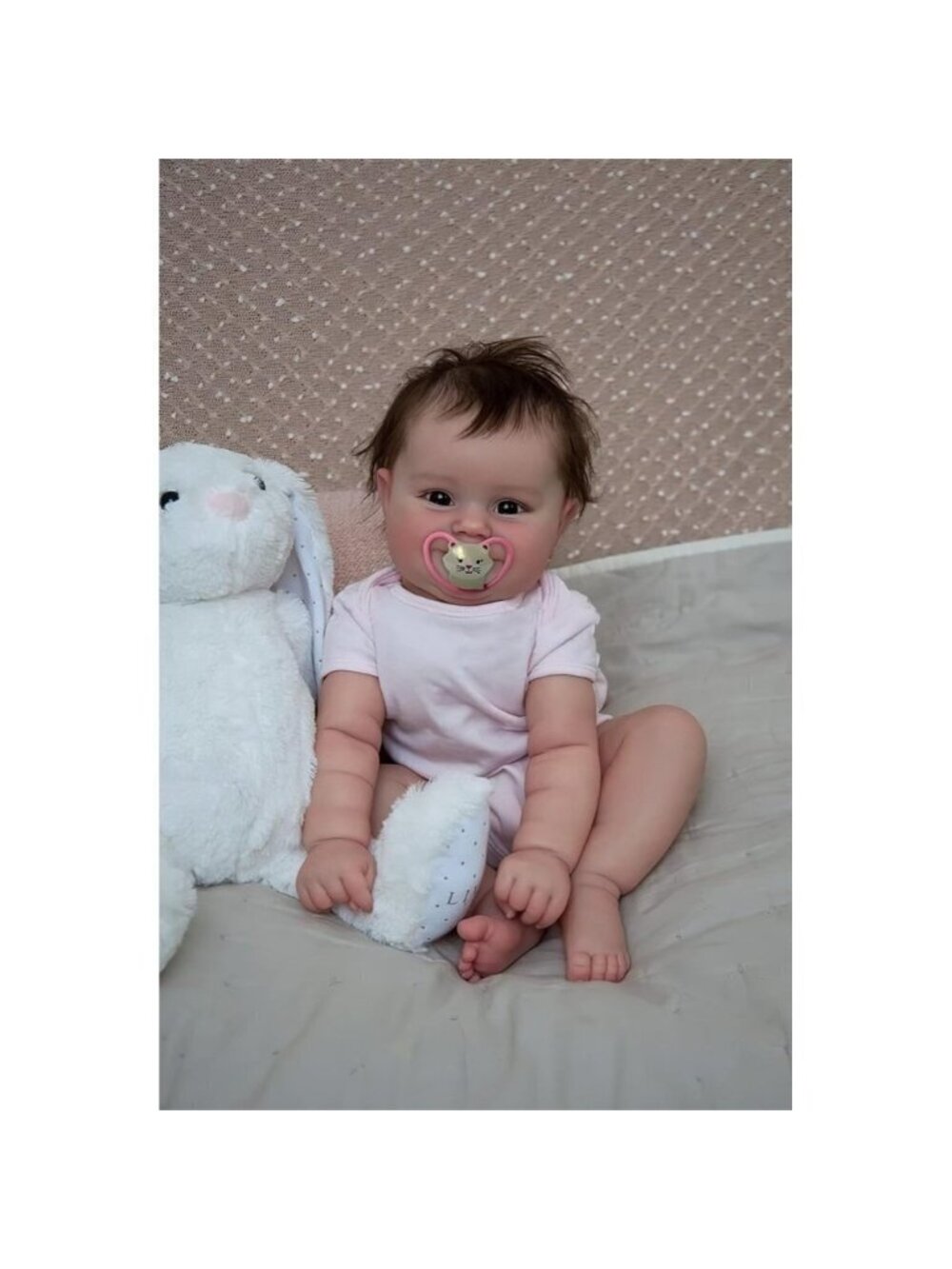 TERABITHIA 20 Inches So Truly Rooted Hair Reborn Baby Doll Newborn Girl  Dolls